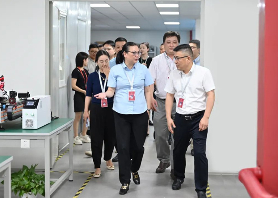 穩(wěn)企助企 穩(wěn)進(jìn)提質(zhì) | 臨平區(qū)人大代表一行蒞臨勇電參觀(guān)調(diào)研