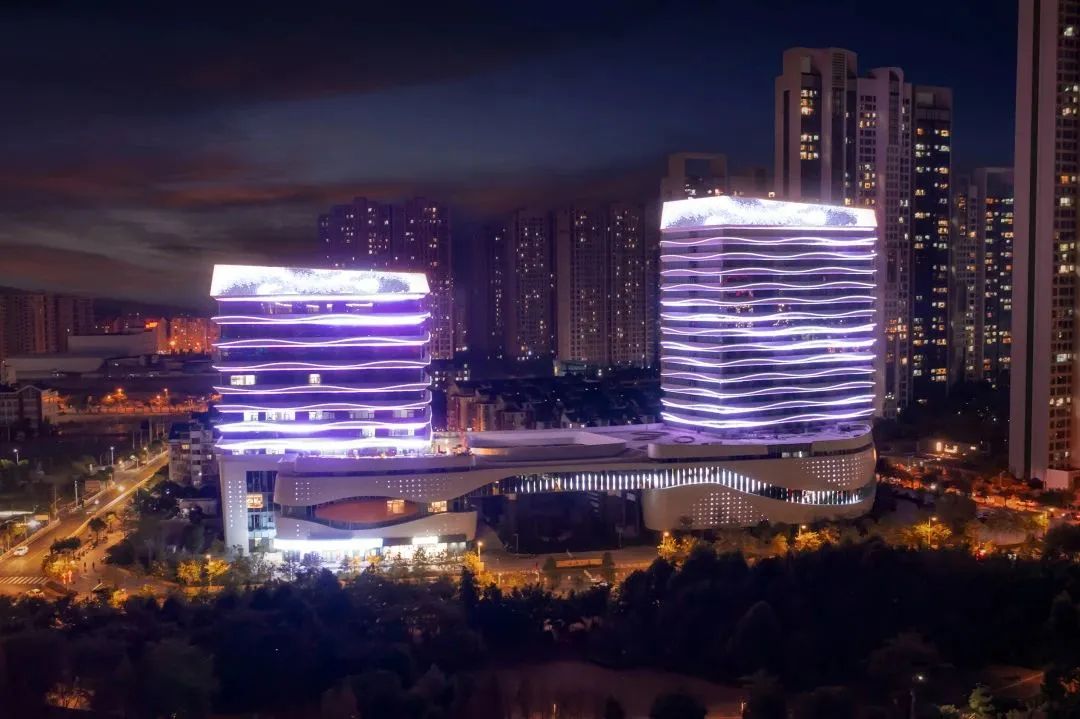 用燈光打造海浪風(fēng)帆，邀您共賞寧德市夜景新地標(biāo)