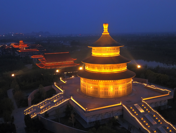 月色印古寺，光影繪禪意 — 勇電照明慶云金山寺項(xiàng)目