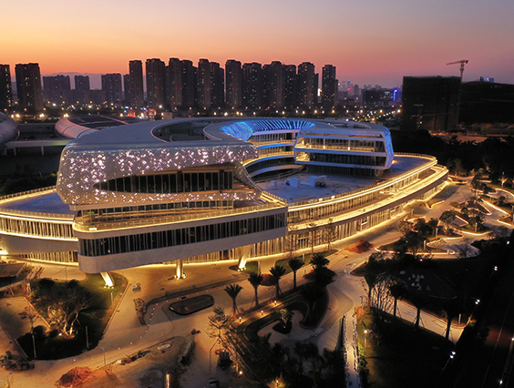 燈火輝煌，勇電助力福州冠城大通廣場